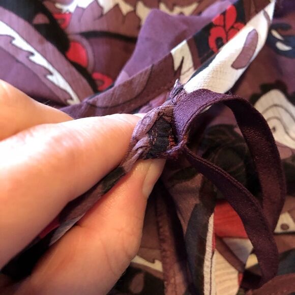 NWT! Loft paisley patterned dress. Size xs petite - Picture 9 of 13